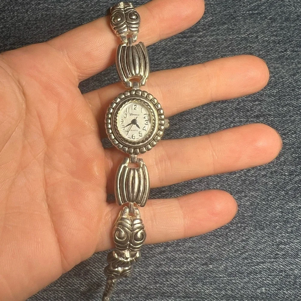 Vintage Geneva Silver Watch